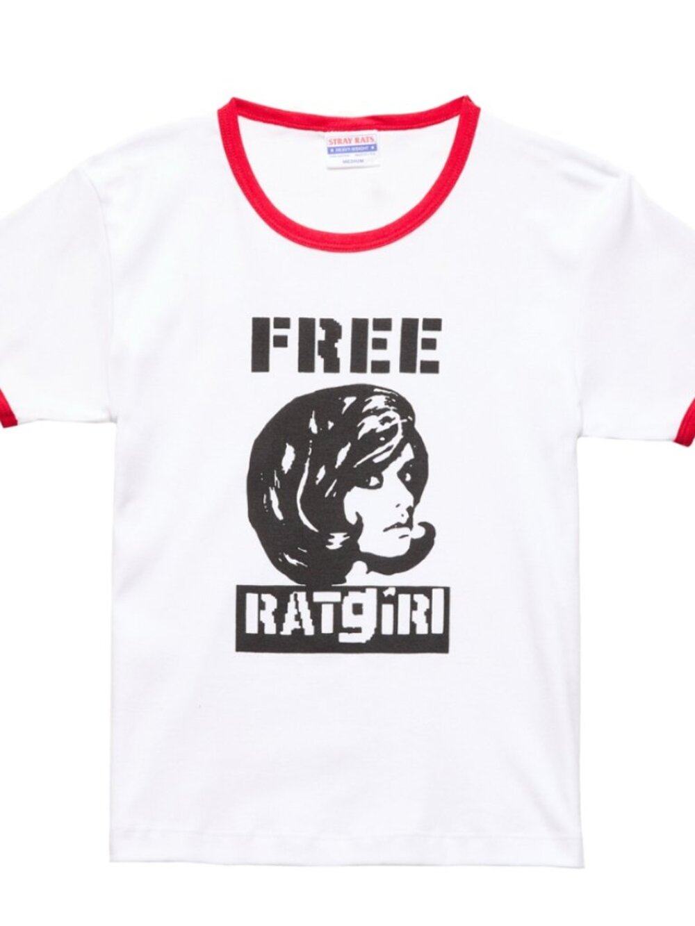 Stray Rats Free Ratgirl Free Winona Baby Ringer Tee